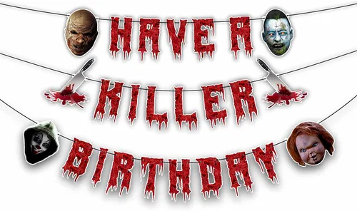 Miniatura 10 de Cartel de feliz cumpleaños de Cri Babes, decoración de fiesta temática de dibujos animados de muñeca de bebé, colorido cartel colgante