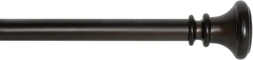 Miniatura 31 de Deco Window - Varilla ajustable para cortinas para ventanas de 18 a 44 pulgadas, poste de hierro de 1 pulgada extendible de alta resistencia