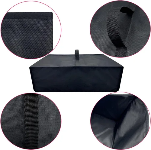 Miniatura 3 de Wanty Funda protectora para impresora de tela de nailon antiestático a prueba de polvo antiestático negro para Perfection V700 / V750 / Epson