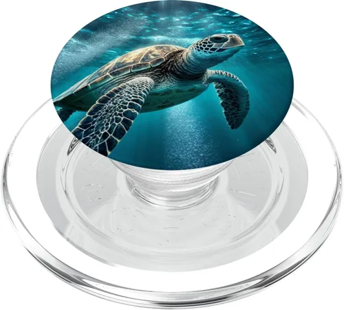 Miniatura 8 de Sea Turtle Beach Turtles Design PC PopSockets PopGrip intercambiable
