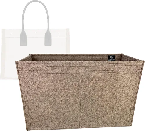 Zoomoni Organizador de bolsas prémium para bolsa Saint Laurent Rive Gauche [15.3 pulgadas] (hecho a mano/20 opciones de color) [organizador de
