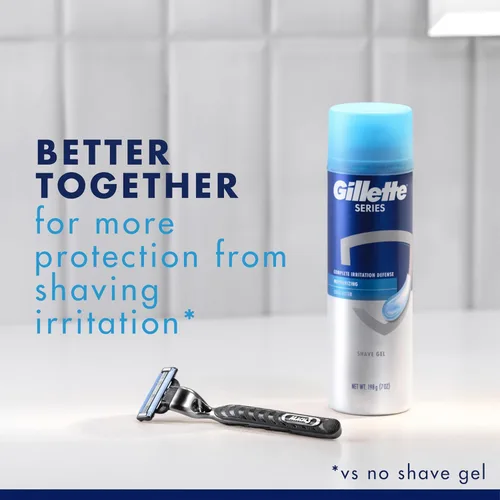 Miniatura 8 de Gillette Mach3 - Cuchillas de afeitar para hombres, repuestos de 3 cuchillas, 15