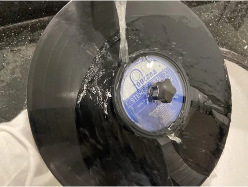 Miniatura 9 de Douk Audio Record Clean Label Saver Album LP Protector de limpieza de vinilo impermeable Cuidado de la abrazadera (negro)