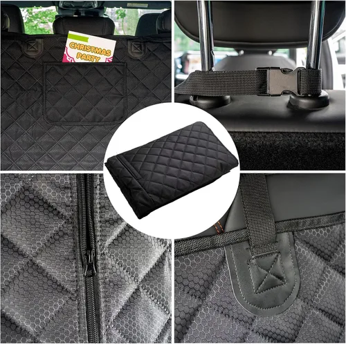 Miniatura 6 de Forro de carga para SUV para perros, funda de asiento de automóvil para mascotas, cubierta de carga impermeable, tapete para asiento de perro