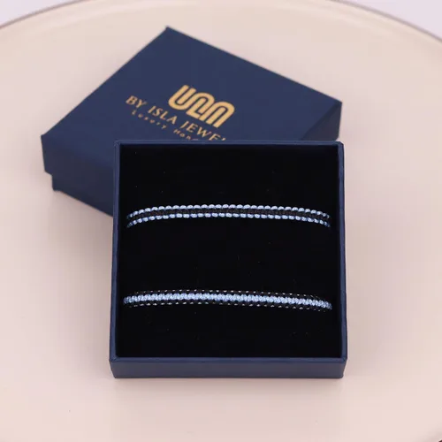 Miniatura 4 de 2 pulseras a juego de color rojo y negro para mejores amigos y parejas, regalo para ella, él, cumpleaños, novio, novia, mejores amistades
