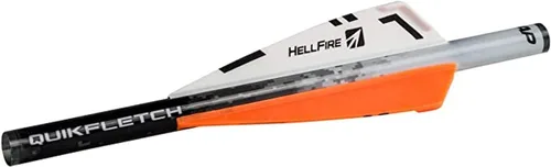 Miniatura 10 de New Archery Products NAP Quikfletch Hellfire Plumas de 2" Sistema de Empennado de Flechas