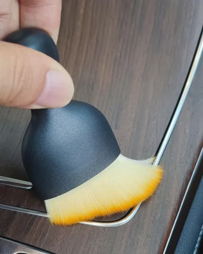 Miniatura 3 de Portavasos para automóvil, paquete de 4 portavasos antideslizantes universales incrustados en adornos, accesorios para el interior del automóvil