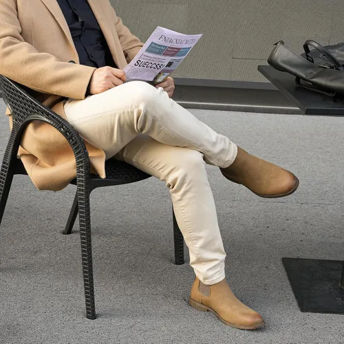 Miniatura 5 de Hawkwell - Botines Chelsea de estilo casual para hombre