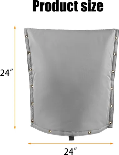Miniatura 2 de Bolsa aislante antirreflujo - Aislamiento de tubería exterior para invierno, protección de bomba de pozo y válvula de aspersor