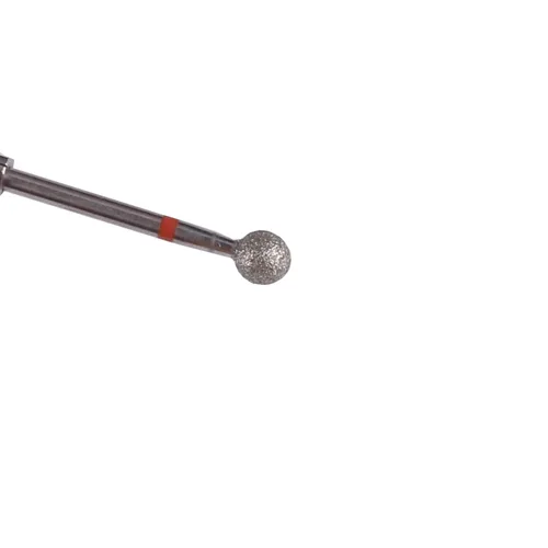 Miniatura 6 de Juego de 6 brocas de bola de diamante profesional, juego de brocas para cutícula para manicura rusa, broca de vástago de 3/32 (φ5.0.000 in)