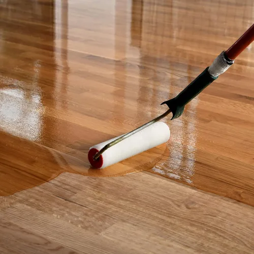 Miniatura 2 de Revestimiento transparente de poliuretano con acabado Eco-Tuff – Sellador de madera resistente a los rayos UV y no tóxico – Sellador protector