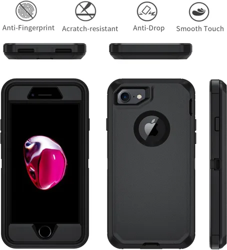 Miniatura 6 de Funda para iPhone 7/8Plus, iPhone 8 Plus y 7 Plus, resistente protección para teléfono, a prueba de golpes, a prueba de polvo, a prueba de caídas