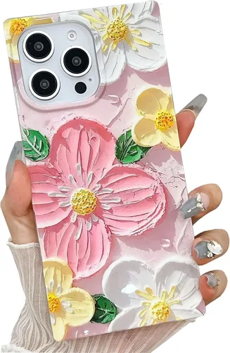 Miniatura 17 de Funda de silicona suave compatible con iPhone 17 de 6.3 pulgadas, funda protectora de silicona suave para mujer (mariposa azul)