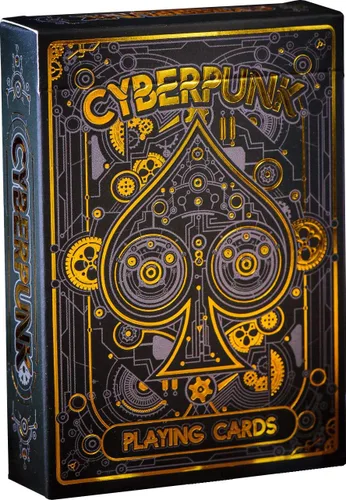 Miniatura 14 de Juego de cartas de Cyberpunk, con e-book gratuito de cartas (idioma español no garantizado), mazo de cartas prémium, cartas de póquer geniales