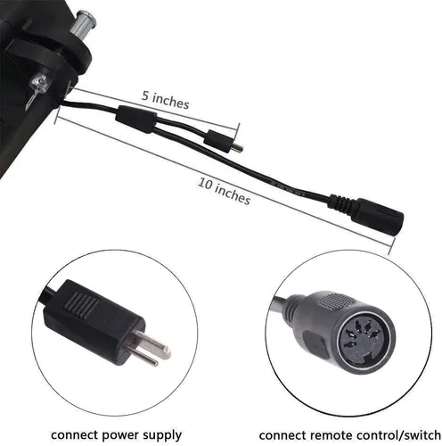 Miniatura 6 de Fromann Deltadrive - Kit de repuesto para actuador de motor para silla elevadora reclinable eléctrica