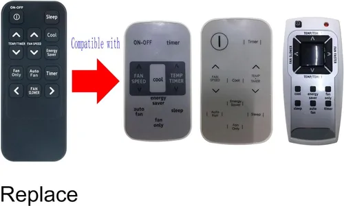 Miniatura 2 de Mando a distancia de repuesto de CA compatible con Kenmore/Frigidaire acondicionado remoto KEN001 RG15D/E-ELL RG15DEELL RG15D/E-ELL1 5304476802