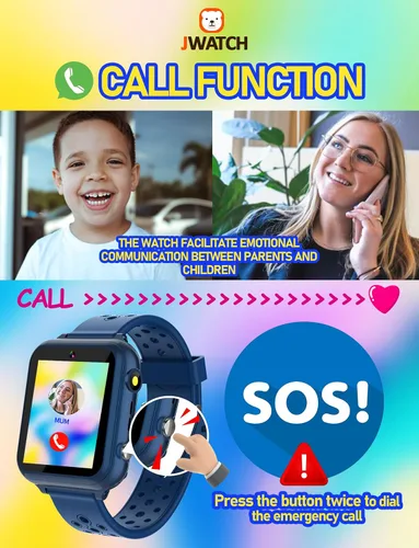Miniatura 9 de Reloj inteligente para niños, con 10 historias, 24 juegos de rompecabezas, podómetro, despertador, relojes para niños, juguetes para 6, 7, 8, 9, 10
