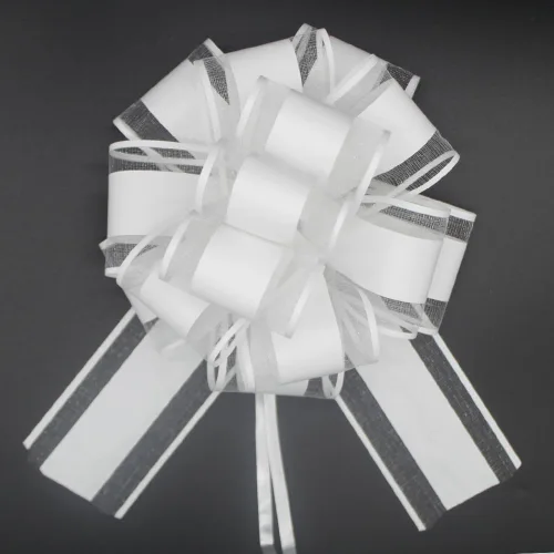 Miniatura 18 de 6 piezas de lazos de tirar, lazo de regalo verde frijol, 6 pulgadas, Navidad, fiesta, regalo de cumpleaños, boda, lazos de cinta para envolver cajas