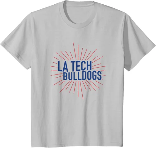 Miniatura 5 de Camiseta Louisiana Tech Bulldogs Burst, Blanco