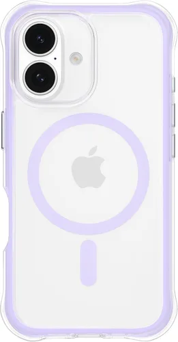 Miniatura 43 de ORNARTO Air Case para iPhone 16 Pro Max Transparente, Compatible con MagSafe, Funda de Protección contra Caídas de Grado Militar con Air-Pink Rosa