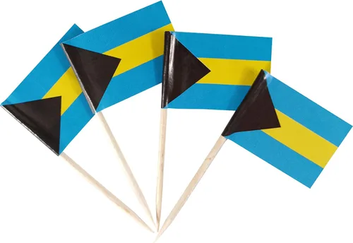 Miniatura 12 de JBCD Bandera afroamericana con palillo de dientes panafricano, mini banderas negras de liberación para cupcakes, 200