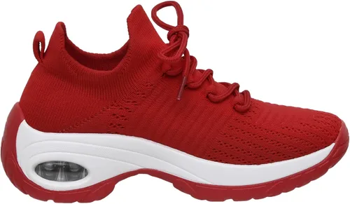 Miniatura 3 de CUSHIONAIRE Tenis Blaze de punto elástico para mujer + espuma viscoelástica y tecnología LiteSole