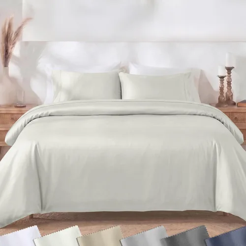 Miniatura 14 de California Design Den Juego de funda de edredón de 2 piezas, tamaño individual XL/individual, ganador de Good Housekeeping Best Bedding Awards 2025
