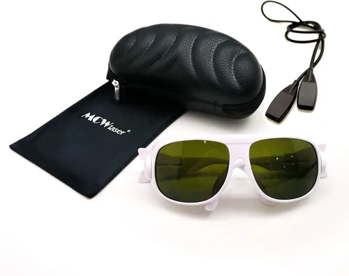 MCWlaser IPL gafas de seguridad láser 190nm-2000nm gafas de protección ocular para depilación láser cosmetología fotón luz belleza estilo 1