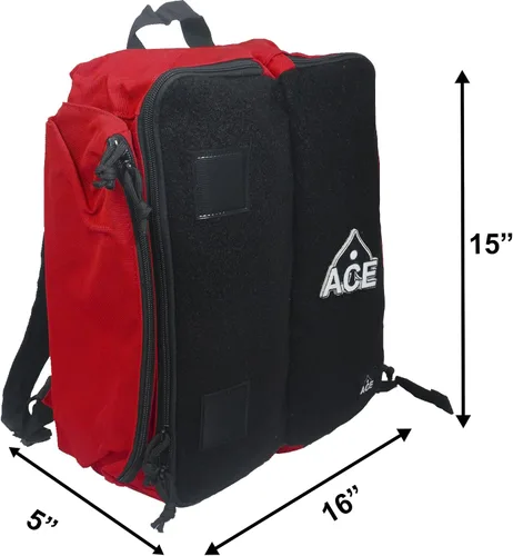 Miniatura 3 de ACE PRO Cornhole Backpack with ACE Patch - Holds Up to Six Cornhole Bag Sets (Up to 24 Bags)