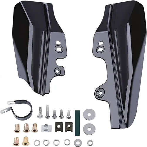 Deflectores de aire de marco medio compatibles con Harley Touring Electra Street Glide Road King 2001-2008, kit de moldura de escudo térmico para