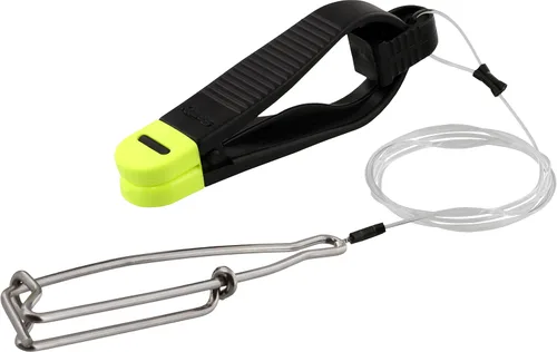 Miniatura 2 de Scotty Power Grip Plus Release, amarillo, trenzado, 12 lb