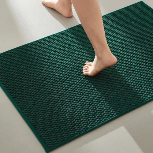 Miniatura 69 de TYUU Alfombras de Baño Antideslizantes Lavables, Tapete de Baño Súper Absorbente Delgado de Pila Baja para Secar Rápido, Alfombra de Baño Pequeña
