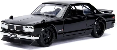 Jada Toys Fast & Furious 1:32 Brian's 1971 Nissan Skyline 2000 GT-R - Auto fundido a presión, juguetes para niños y adultos (99602)