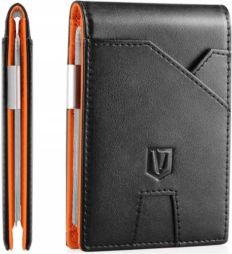 Cartera delgada para hombres, regalos de calcetines de Navidad, regalos para hombres y él, regalos de elefante blanco para adultos, marido, novio,