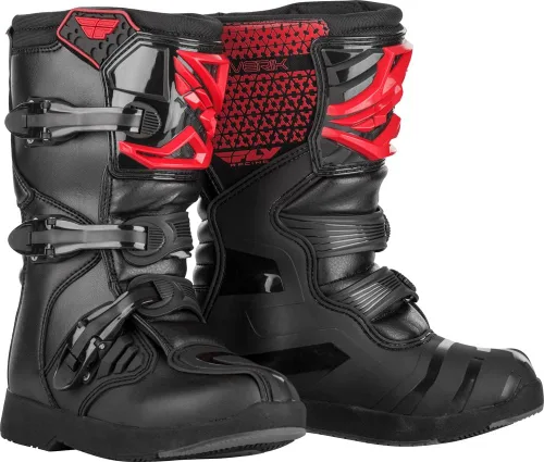 Miniatura 4 de Fly Racing Maverick MX - Botas juveniles y mini Negro
