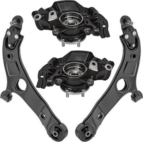 Miniatura 74 de Detroit Axle - Brazos de control superiores traseros para Chrysler 300 Dodge Challenger Charger Magnum, reemplazo del conjunto de brazos de control