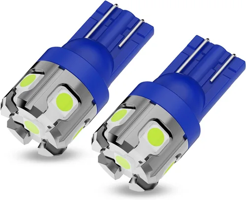 Miniatura 8 de PHINLION 194 foco LED amarillo ámbar súper brillante 168 2825 2827 T10 W5W miniatura focos LED de repuesto para luces de interior de coche, domo