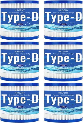 Miniatura 9 de Hrozny Filtro de piscina tipo D para Summer Waves Filtro de piscina, filtro D compatible con filtro de piscina, para Summer Escapes FS-350 RP-350