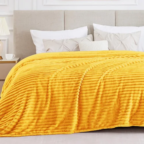 Miniatura 69 de BEDELITE Manta de forro polar para sofá, 10.58 oz/m², suave y cálida, manta acuática esponjosa, manta decorativa y de regalo para mujeres, hombres