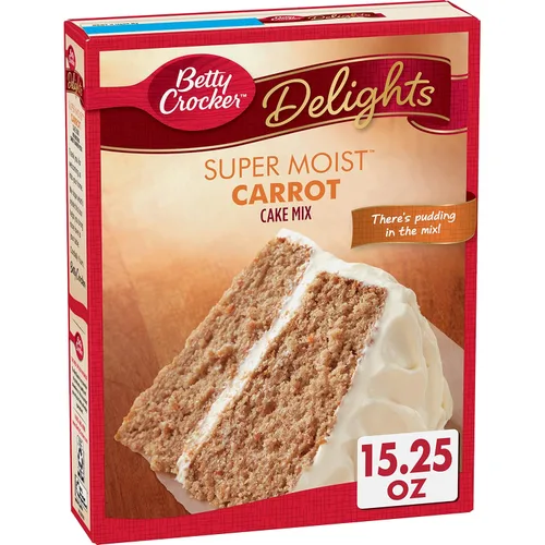 Miniatura 24 de Betty Crocker Delights Mezcla de pastel de chocolate alemán súper húmedo, 13.25 onzas (paquete de 12)
