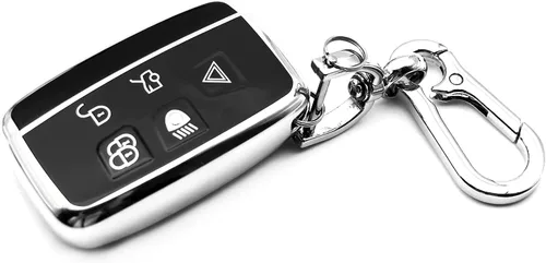 Miniatura 7 de Compatible con Land Rover Discovery Sport LR2 LR4 Range Rover Range Rover Evoque Sport Velar Jaguar F-Pace F-Type XE XF XJ XK TPU Funda para Llavero