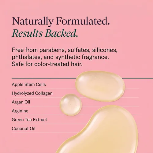 Miniatura 2 de Glov Beauty Acondicionador renovador capilar con células madre de manzana, colágeno hidrolizado, aceites de argán y coco, té verde y aminoácidos