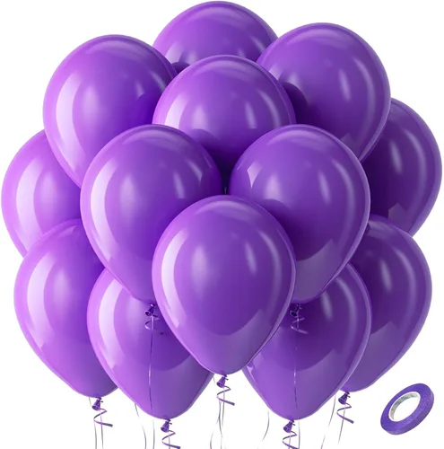 Miniatura 20 de Bezente - Globos de 12 pulgadas de látex con confeti para bodas, graduaciones, despedidas de soltera y cumpleaños, aptos para helio, dorado, 60