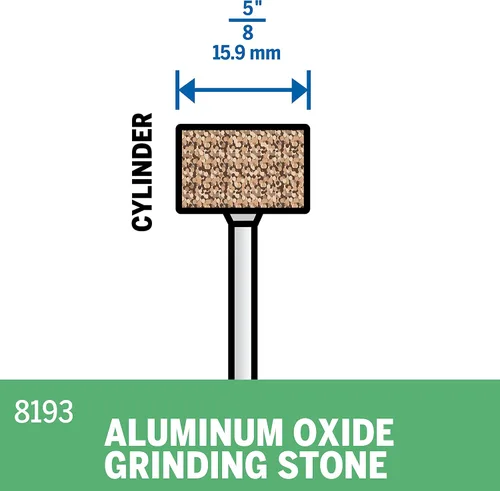 Miniatura 3 de Dremel 8193 Piedra de molienda de óxido de aluminio