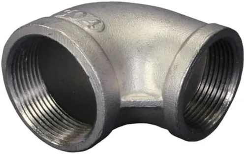 Miniatura 16 de Duda Energy 45° Codo 1/2" Hembra NPT Instalación de tubería de acero inoxidable 0,5