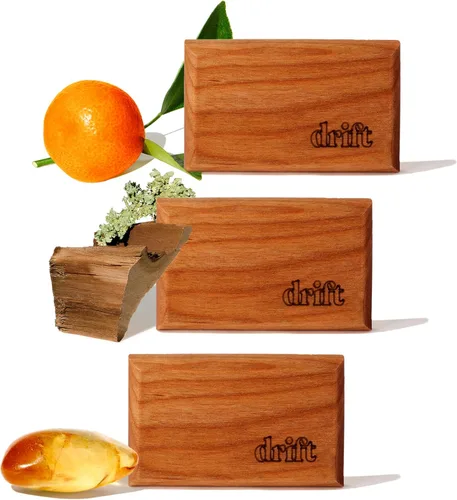 Miniatura 8 de Ambientador para coche Drift - El ambientador de madera original - Eliminador de olores para coche - Aroma duradero - Clip de metal - Aceites