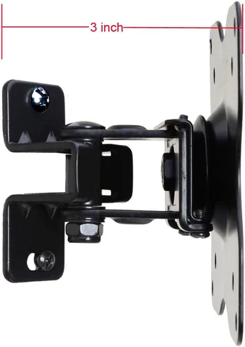 Miniatura 3 de VideoSecu ML411B Soporte de pared para TV LCD LED de 19 a 42 pulgadas (máx. 44 libras, VESA 100/75) negro 1FF