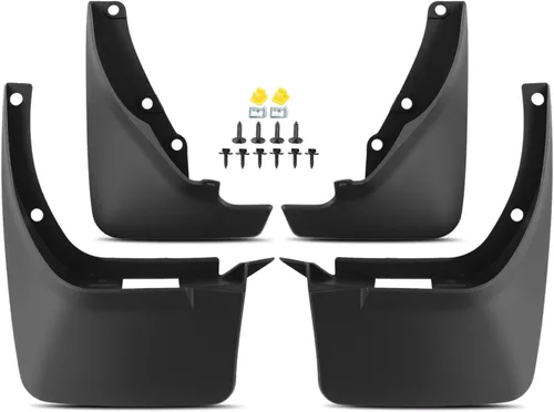 A-Premium Juego de 4 aletas de barro compatibles con Toyota RAV4 Sport Utility 1996 1997 1998 1999 2000, no requiere perforación, con accesorios de