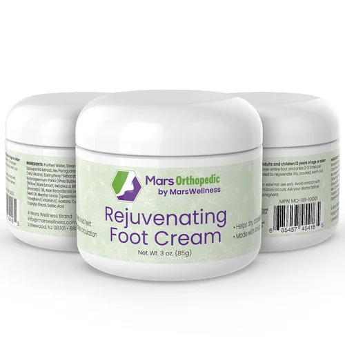 Miniatura 2 de Mars - Crema ortopédica rejuvenecedora para pies secos y agrietados, loción para pies diabéticos – Crema hidratante natural de acción rápida