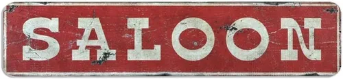 Miniatura 5 de Eletina Letrero de metal retro con texto en inglés "Margarita Way Street", para decoración de pared, para el hogar, cueva, garaje, bar, decoración M1